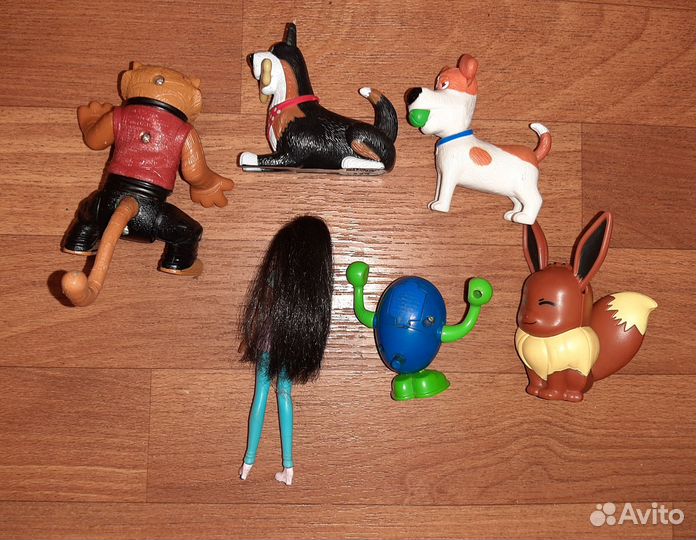Фигурки Макдональдс, Киндер, Чупа-Чупс, Барби