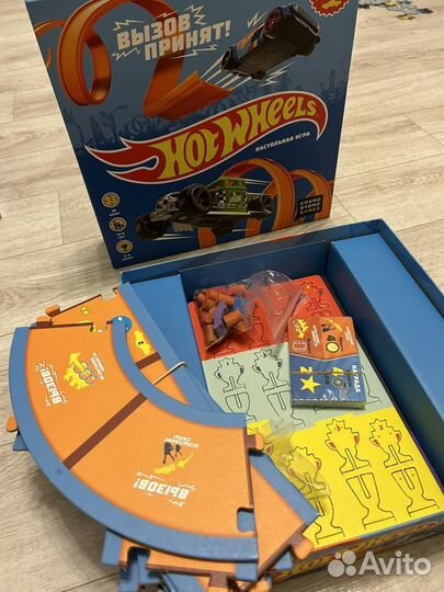 Новая Настольная игра Hot wheels новая