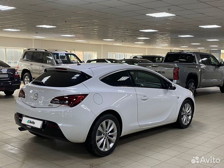 Opel Astra GTC 1.6 AT, 2014, 152 000 км