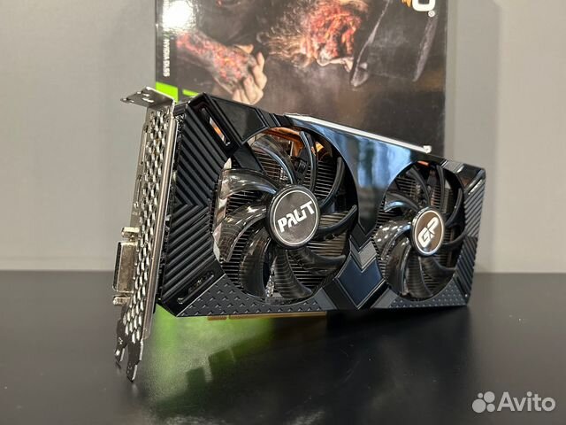 GeForce GTX 1660 Super Palit Dual 6 Gb купить в Пензе | Электроника | Авито