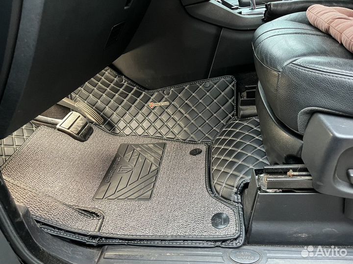 Автомобильные коврики 3D экокожа