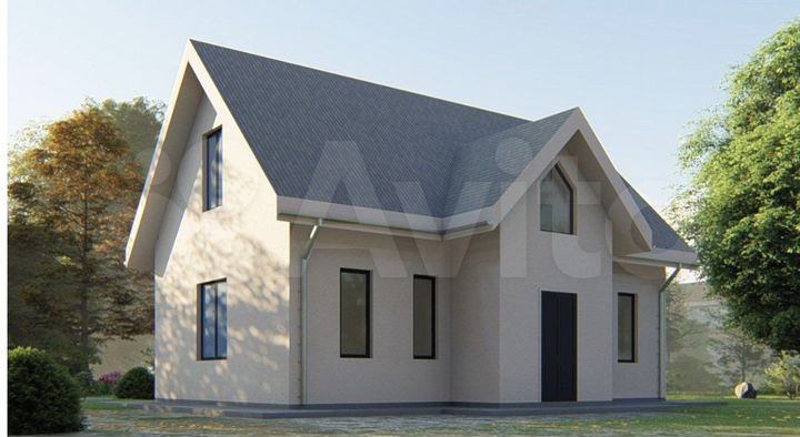 Коттедж 104 м² на участке 13 сот.