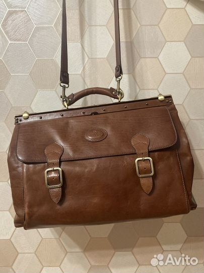 Мужской кожаный портфель