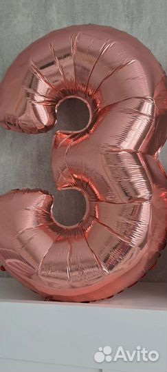 Фольгированные цифры