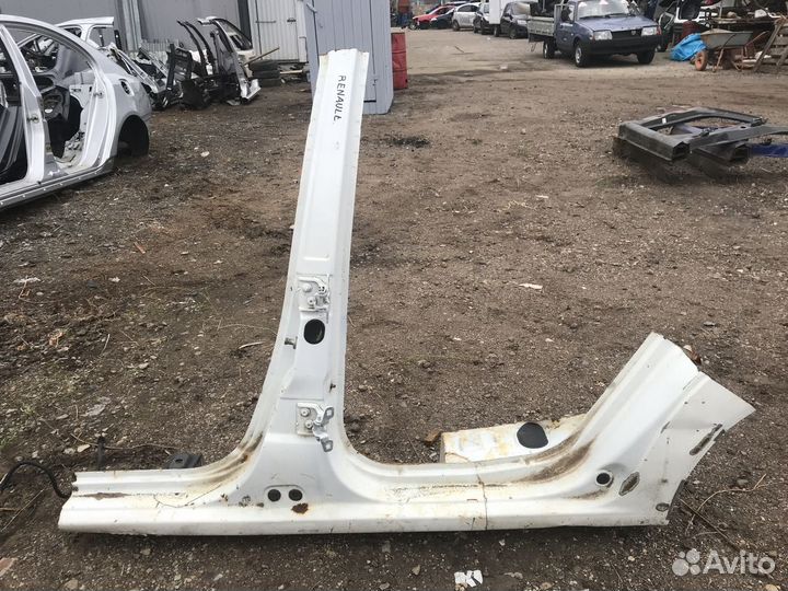 Порог со стойкой левый Renault Logan (2005-2014)