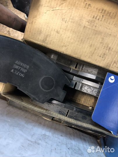 Колодки тормозные Advics