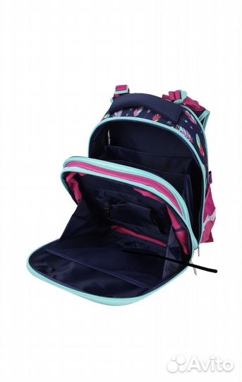 Портфель Erhaft с паетками для девочки