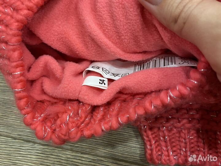 Новый комплект шапка и снуд (шарф) на девочку