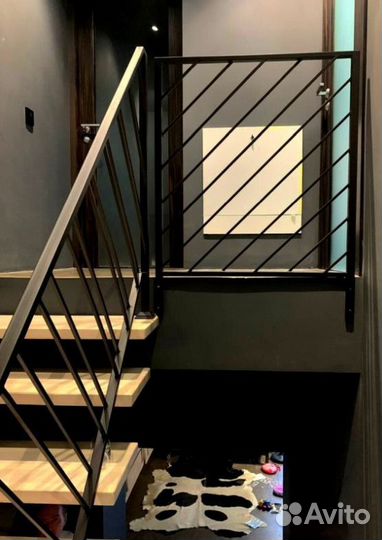 Забежная лестница с установкой