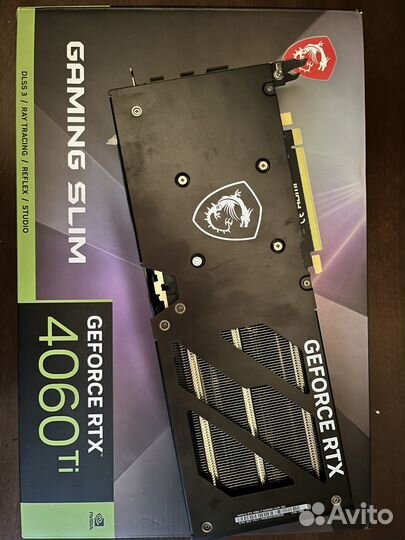 RTX 4060 Ti 16 Gb MSI gaming X slim