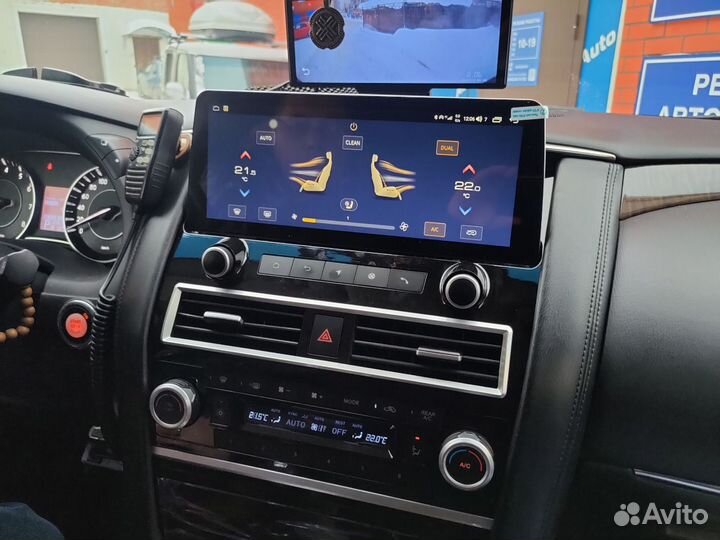 Android магнитола 12.3 Infiniti QX56, QX80, Patrol