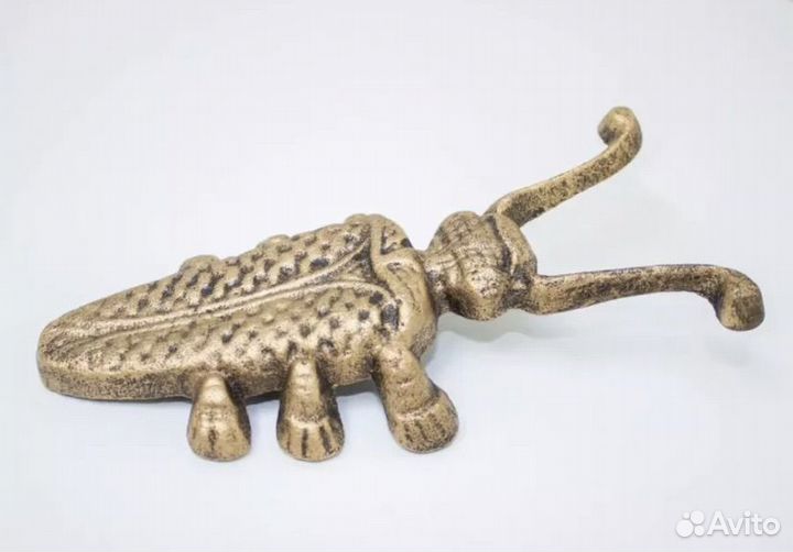 Жук скоробей съемник для обуви винтаж стиль