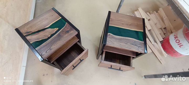 Тумба прикроватная венге