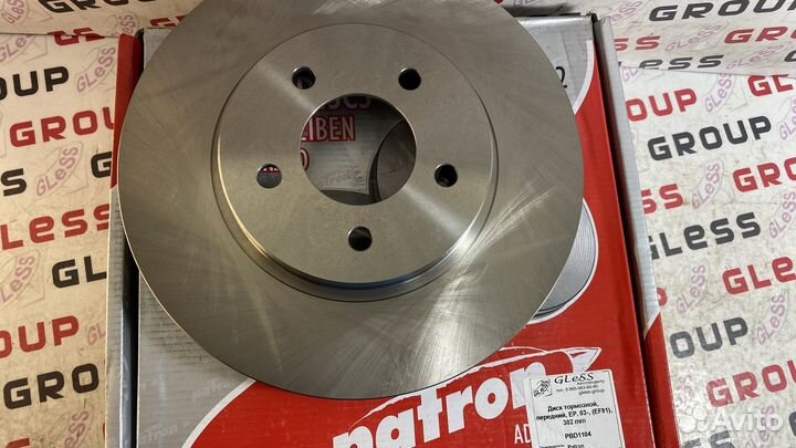 Диск тормозной передний EP 03- (EF91) 302 mm Tribu