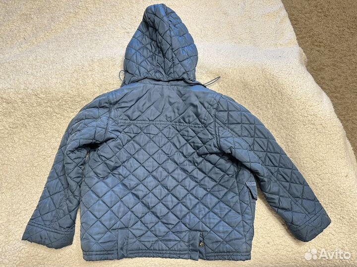 Куртка стеганная с капюшоном детская 104