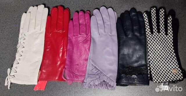 Перчатки женские кожаные новые eleganzza и др
