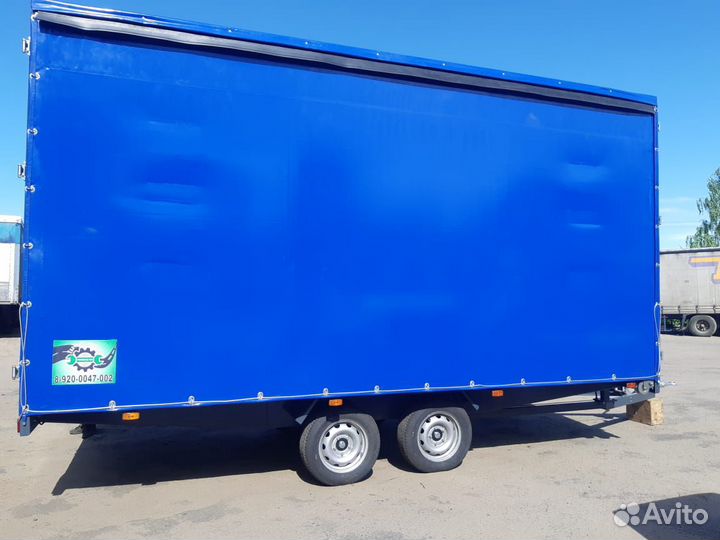 Прицеп с каркасом