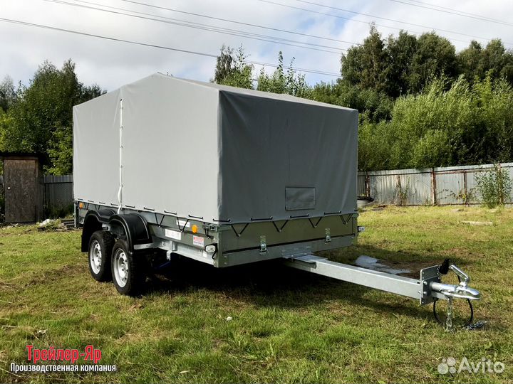 Прицеп легковой двухосный 3,5 х1.5