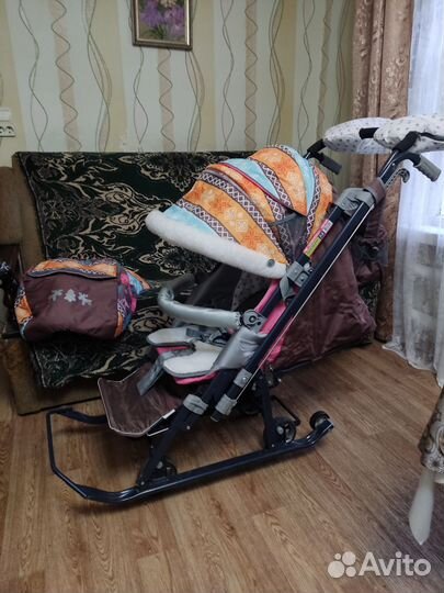 Санки коляска ника 7 3