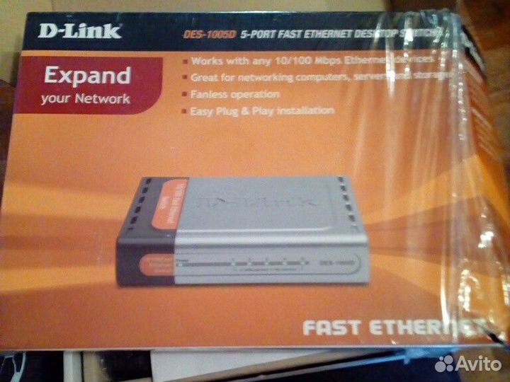 Коммутатор D-Link des-1005D