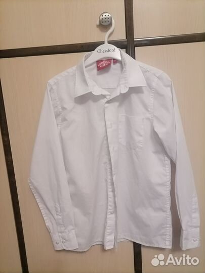 Рубашки пакетом 140 рр на мальчика 5шт