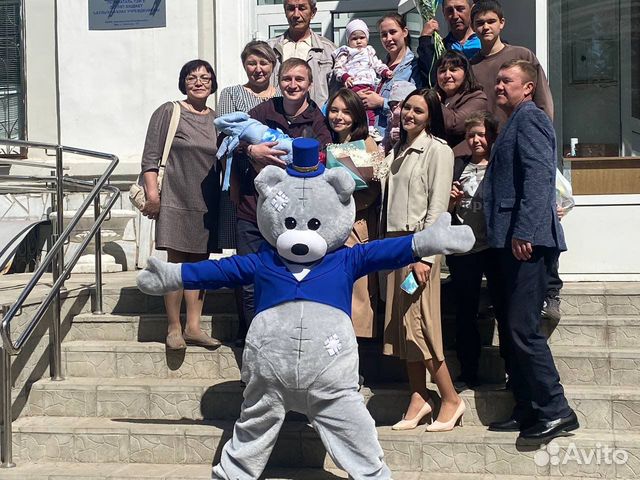 Белый мишка.Поздравления