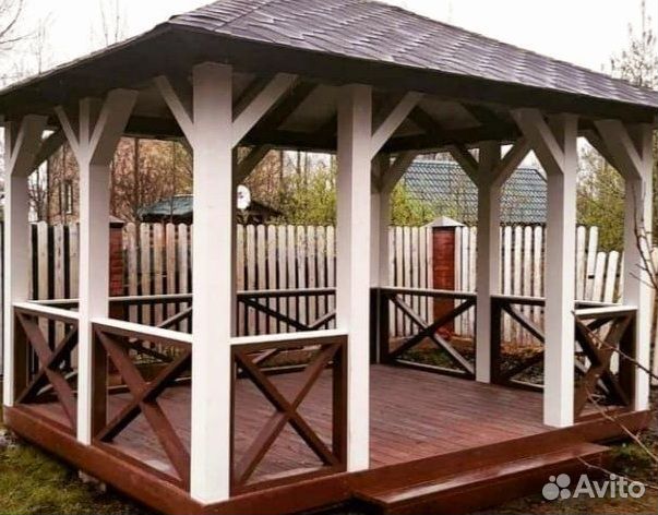 Металлические дома в Анапе терраса