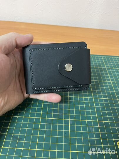 Портмоне мужской натуральная кожа ручная работа
