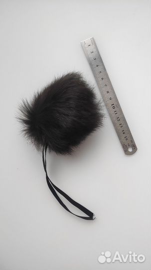 Меховые помпоны натуральные