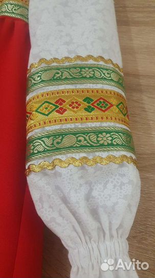 Платье для девочки в казачьем стиле