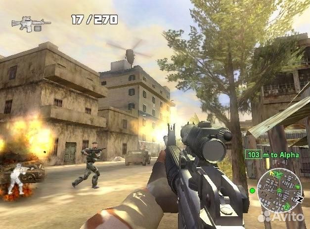 Delta Force Black Hawk Down, б/у, незнач.царап., а