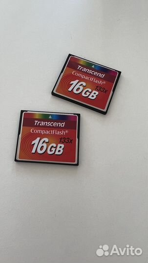 Карта памяти Сompact flash Transcend 16Gb 133х