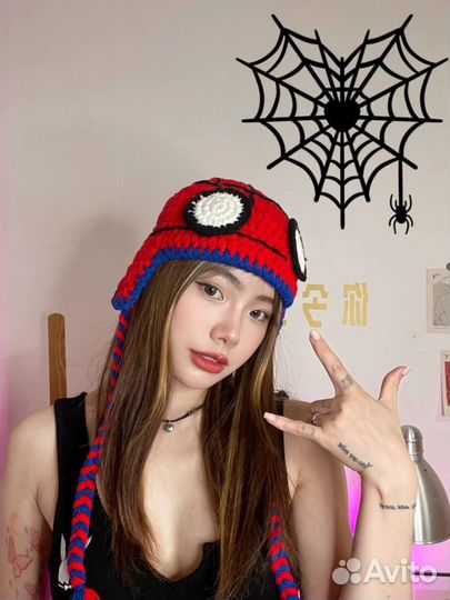 Шапка человек паук