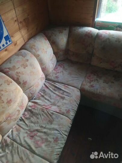 Большой угловой диван бу