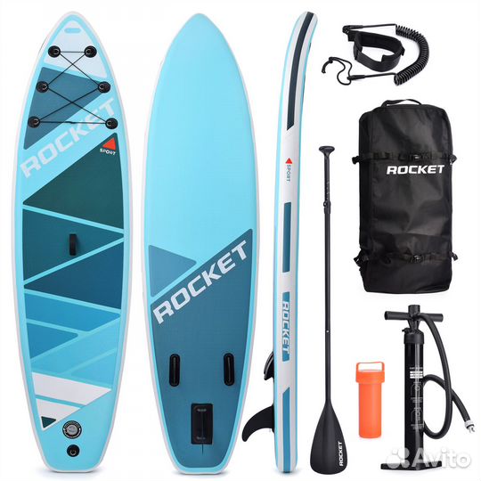 Надувная сап-доска (SUP-board10,6) до 120кг 320*80