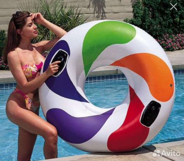 Круг для плавания intex