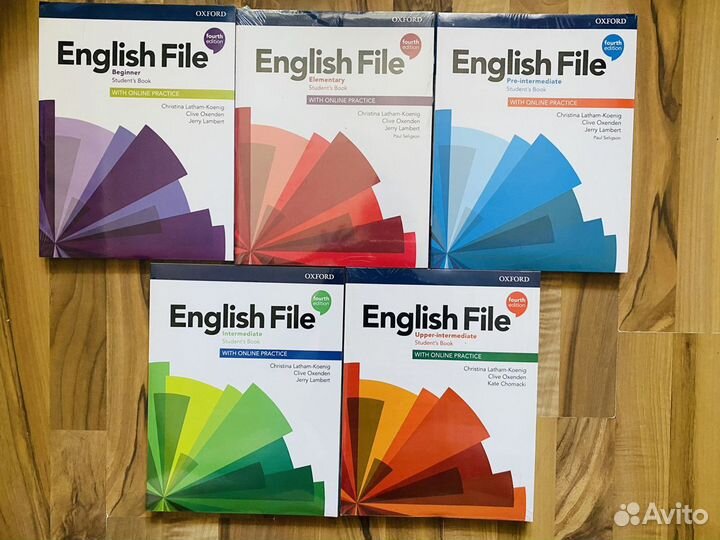 English File Fourth edition 4e издание Комплект