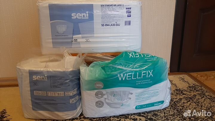Памперсы для взрослых seni 3