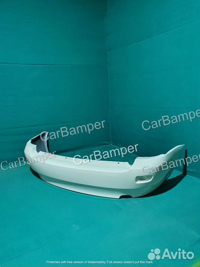 Бампер задний Калина 1118 седан Белый