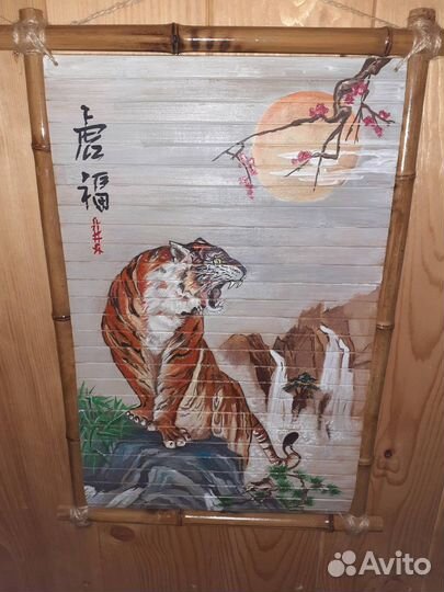 Картина бамбук