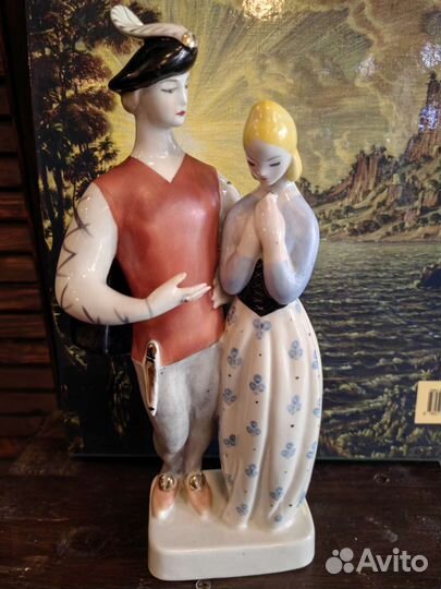 Фарфоровые статуэтки времен СССР