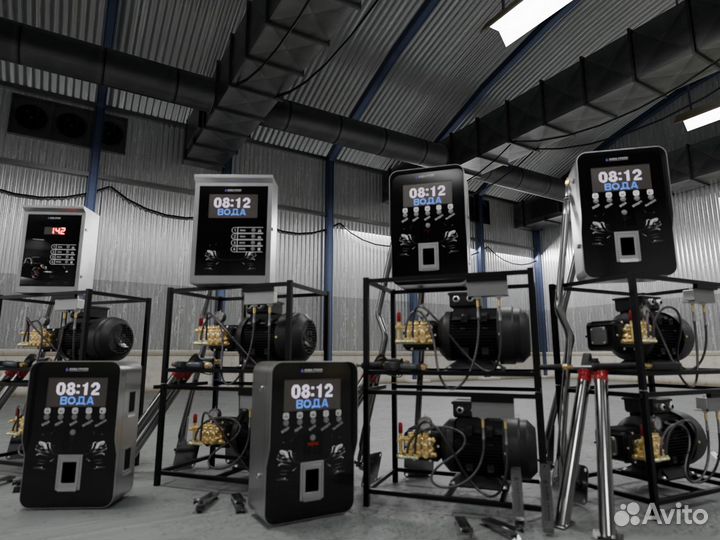 Автомойка самообслуживания luxwash 147