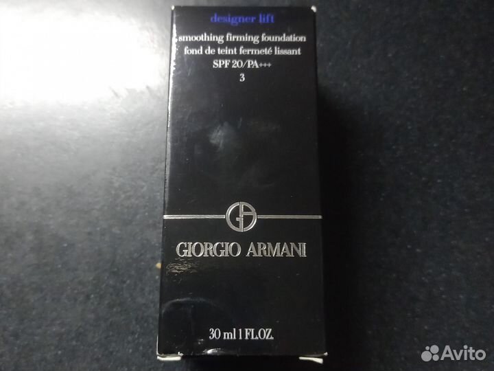 Тональный крем armani designer lift