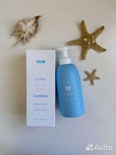 Шампунь и гель для душа детский