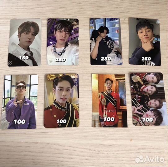 Карты Stray kids, Enhypen, Ab6ix, Ateez