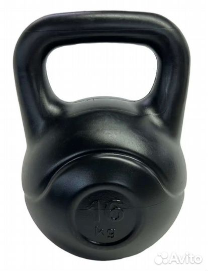 Гиря пластиковая, 16 кг