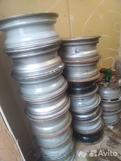 Диски штампованные r14 на ваз бу