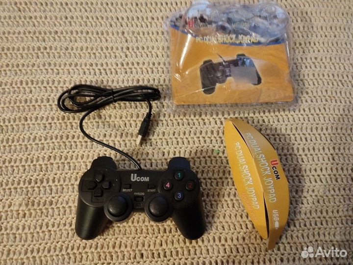 Джойстик pc dualshock joypad ucom-704