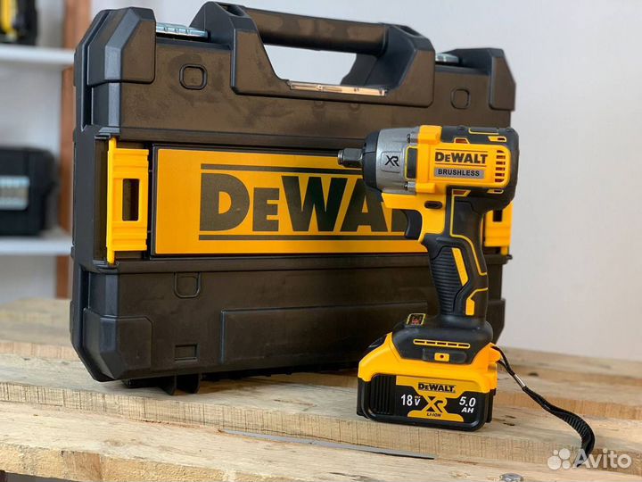 Гайковёрт/винтоверт DeWalt бесщеточный новый