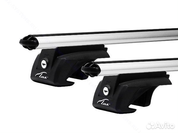 Багажник на крышу Элегант, высокий рейлинг LUX